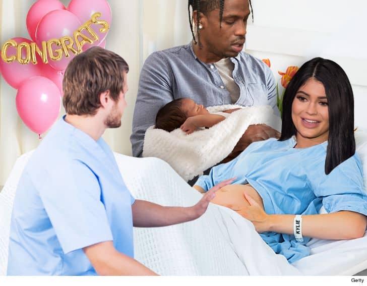 Kylie Jenner Gives Birth