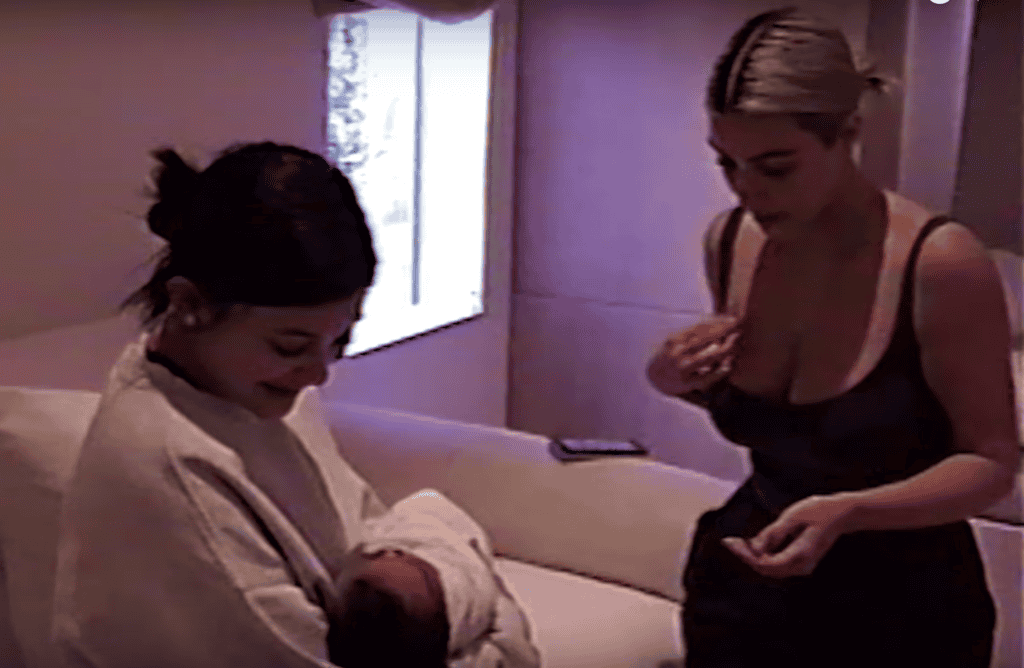 Kylie jenner and kim kardashian 