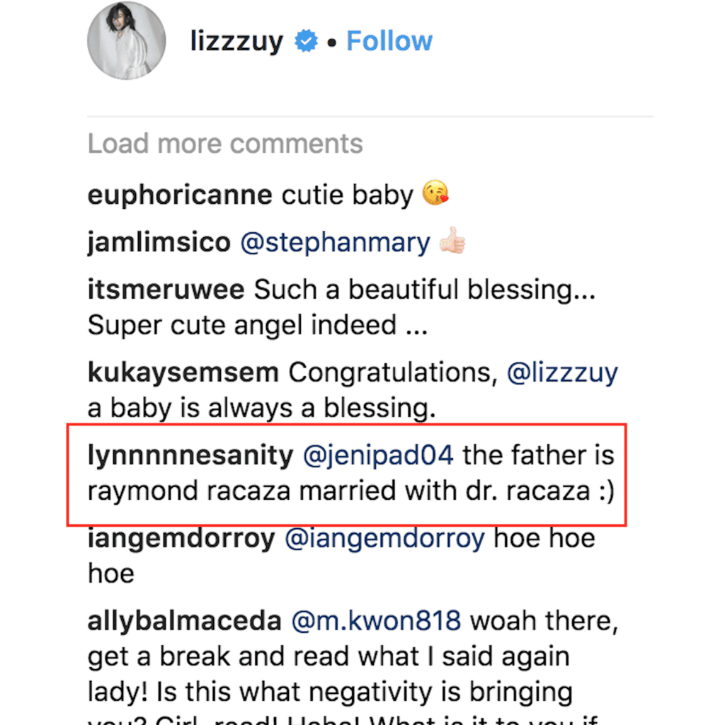 Liz Uy baby daddy