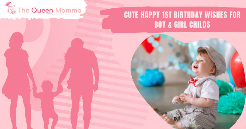 Cute Happy 1st Birthday Wishes For Boy & Girl Childs