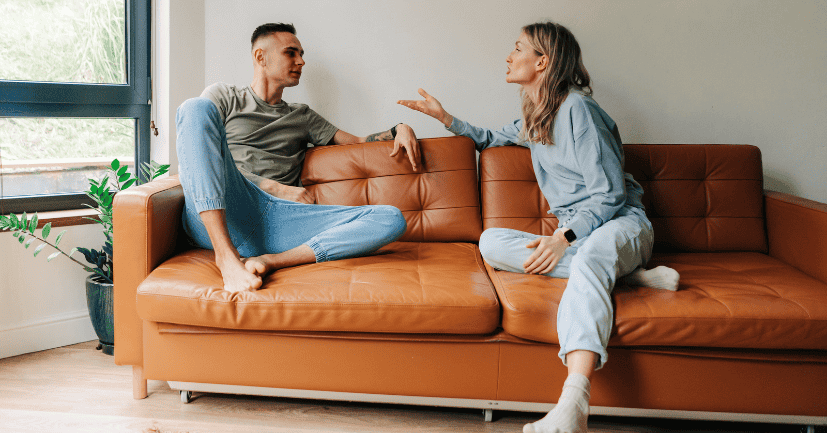 He Steers Clear of Questions Regarding your Relationship or What the Future Holds for you as a Couple