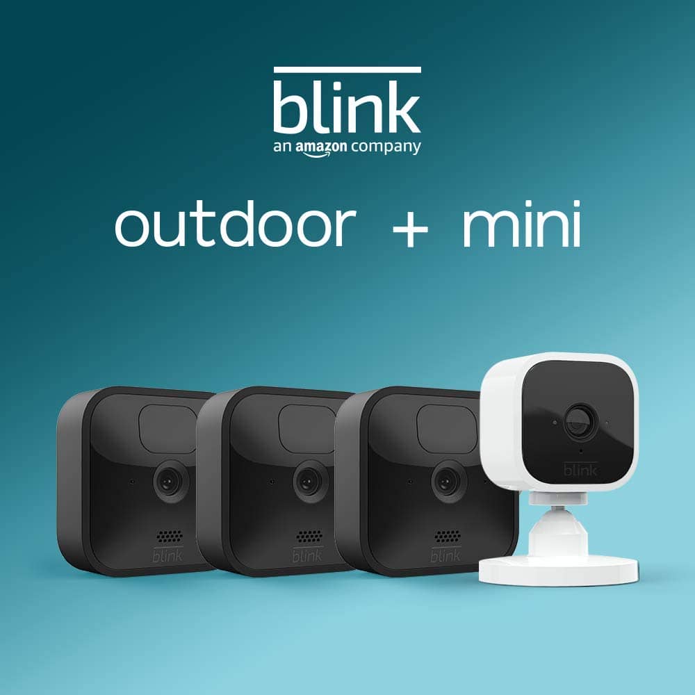 Blink Outdoor (3rd Gen) – 3 camera system with Blink Mini