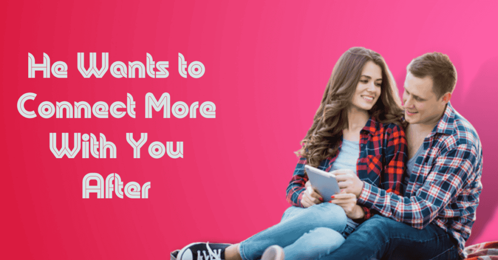 He Wants to Connect More With You After