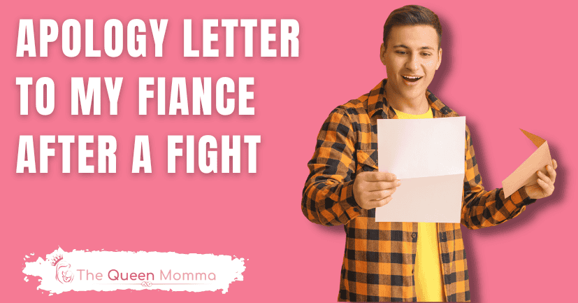 Apology Letter to My Fiance After a Fight