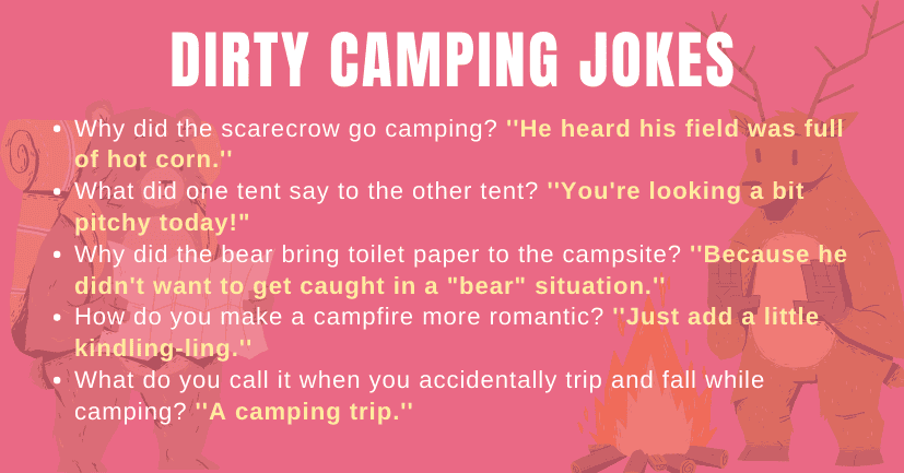 Dirty Camping Jokes