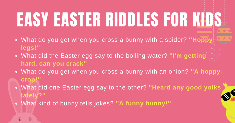Easy Easter Riddles For Kids