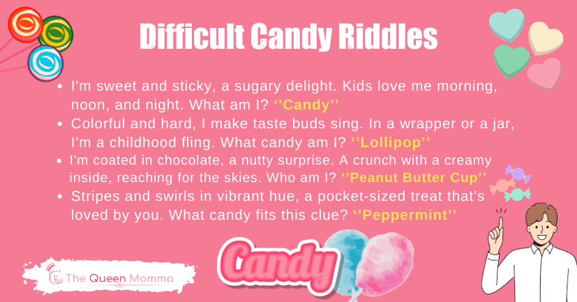 Difficult Candy Riddles