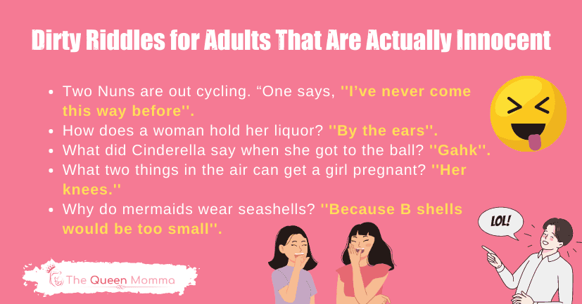 Dirty Riddles for Adults That Are Actually Innocent