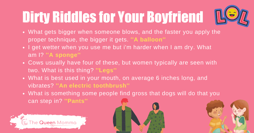 Dirty Riddles for Your Boyfriend