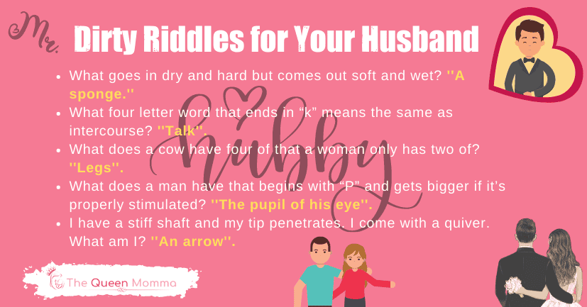 Dirty Riddles for Your Husband