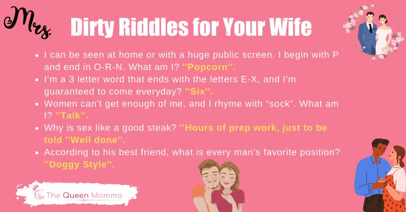 Dirty Riddles for Your Wife