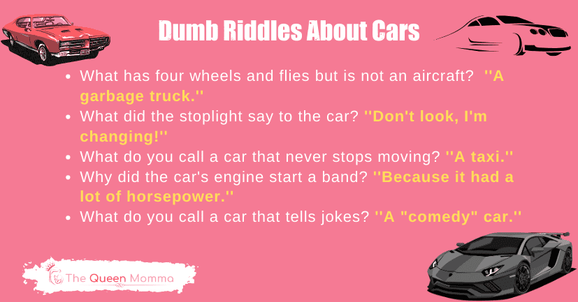 Dumb Riddles About Cars
