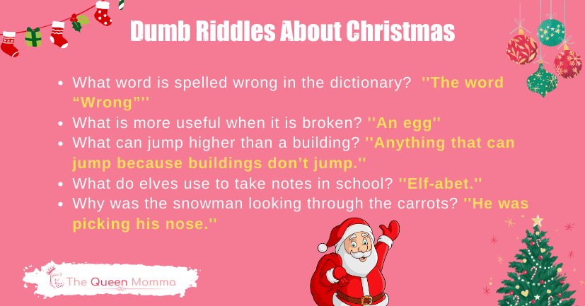 Dumb Riddles About Christmas