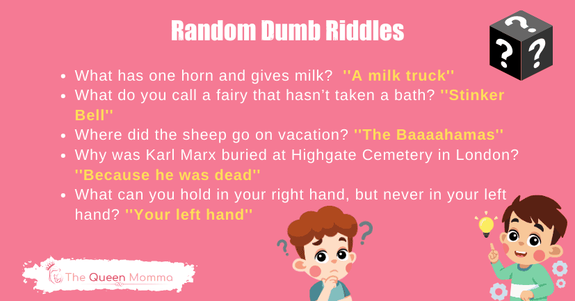 Random Dumb Riddles