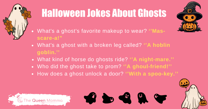 Halloween Jokes About Ghosts