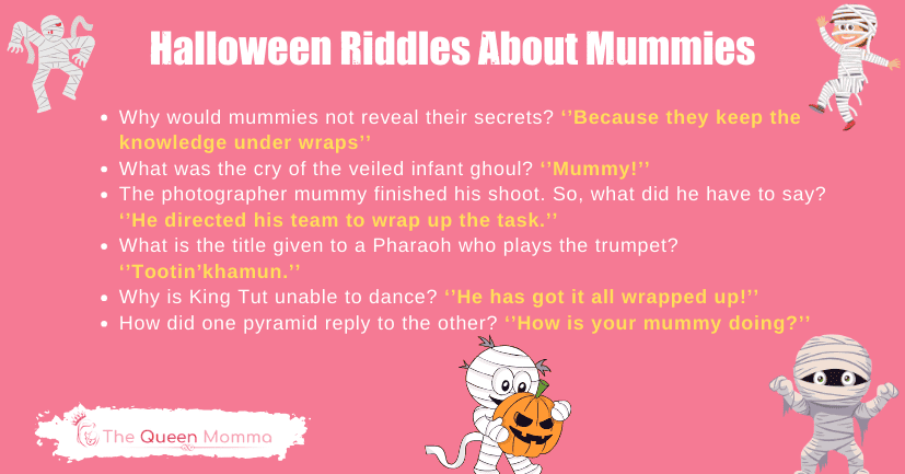 Halloween Riddles About Mummies