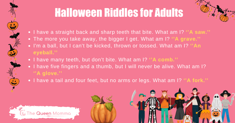 Halloween Riddles for Adults