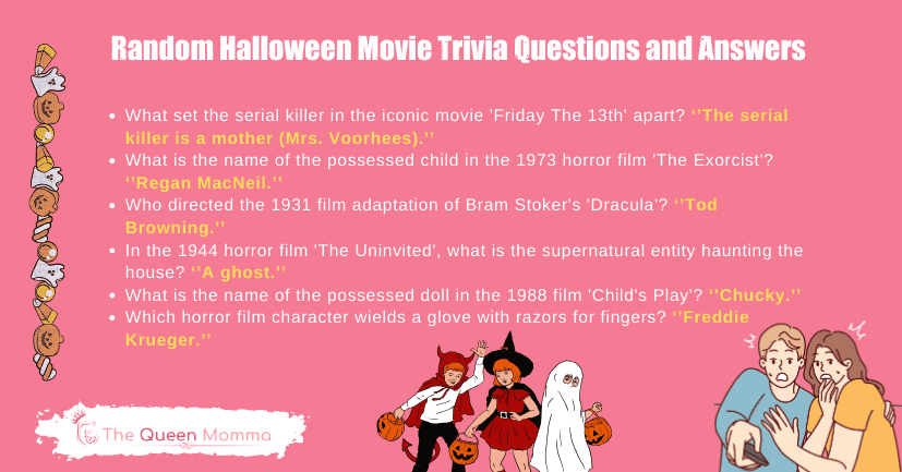 Random Halloween Movie Trivia Questions and Answers