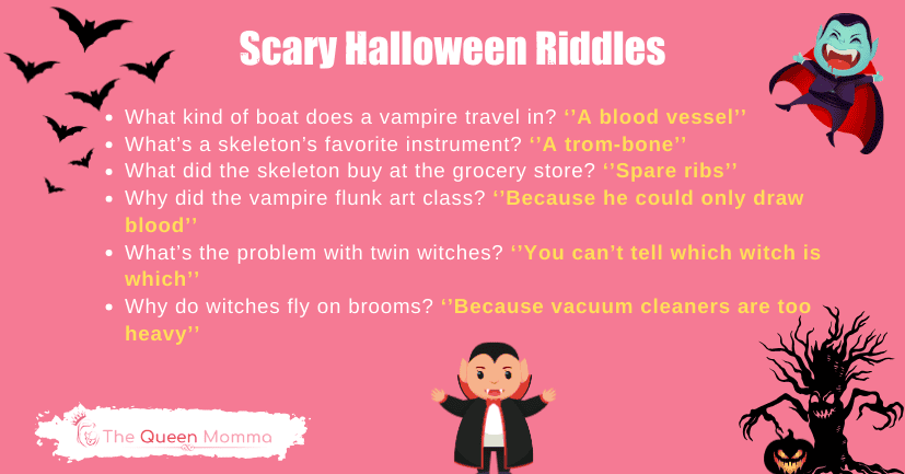 Scary Halloween Riddles