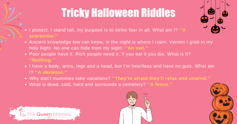 Tricky Halloween Riddles